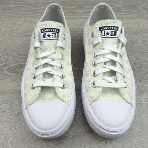 Converse Chuck Taylor All Star Move OX Floral Shoes Women's Size 8 NEW - Picture 6 of 15